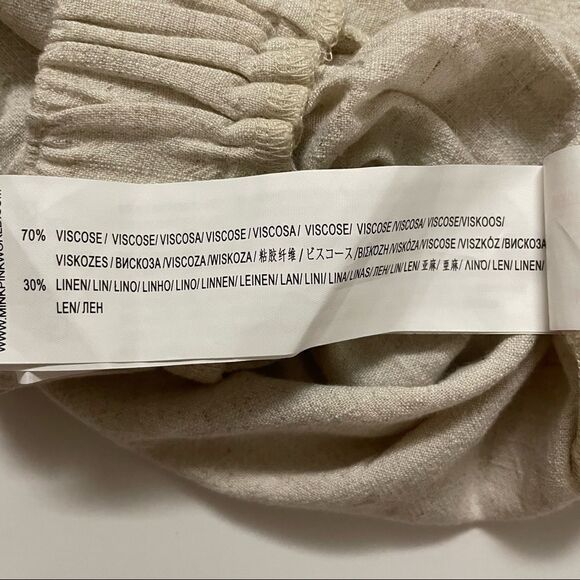 Minkpink Urban Outfitters ~ Linen blend Skort ~ size XS ~ NWT - Picture 8 of 8